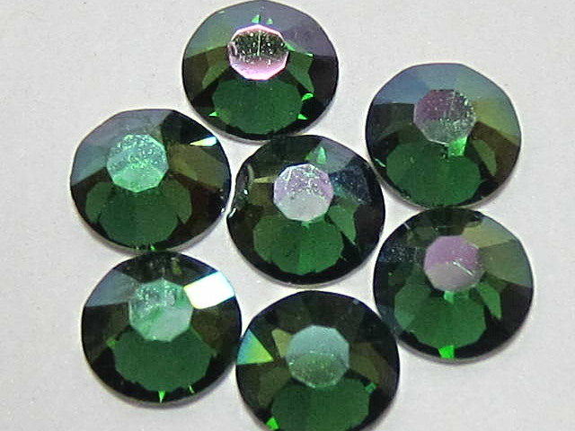 72 pcs. 20ss SHAMROCK IRIS MIST (maxima) FLATBACK PRECIOSA Rhinestones